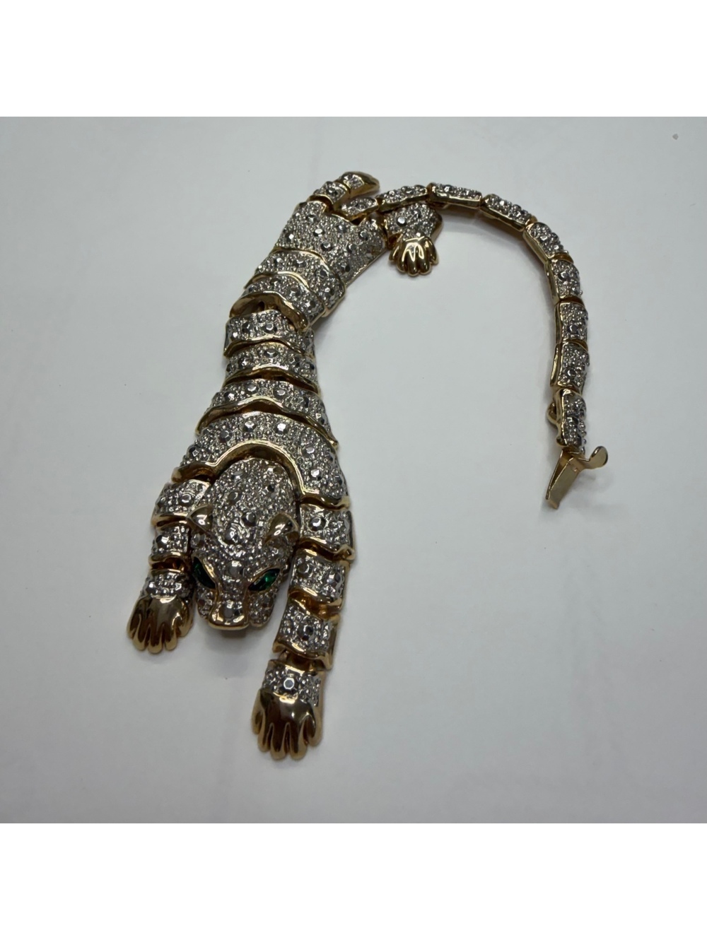 Articulating panther bracelet vintage
